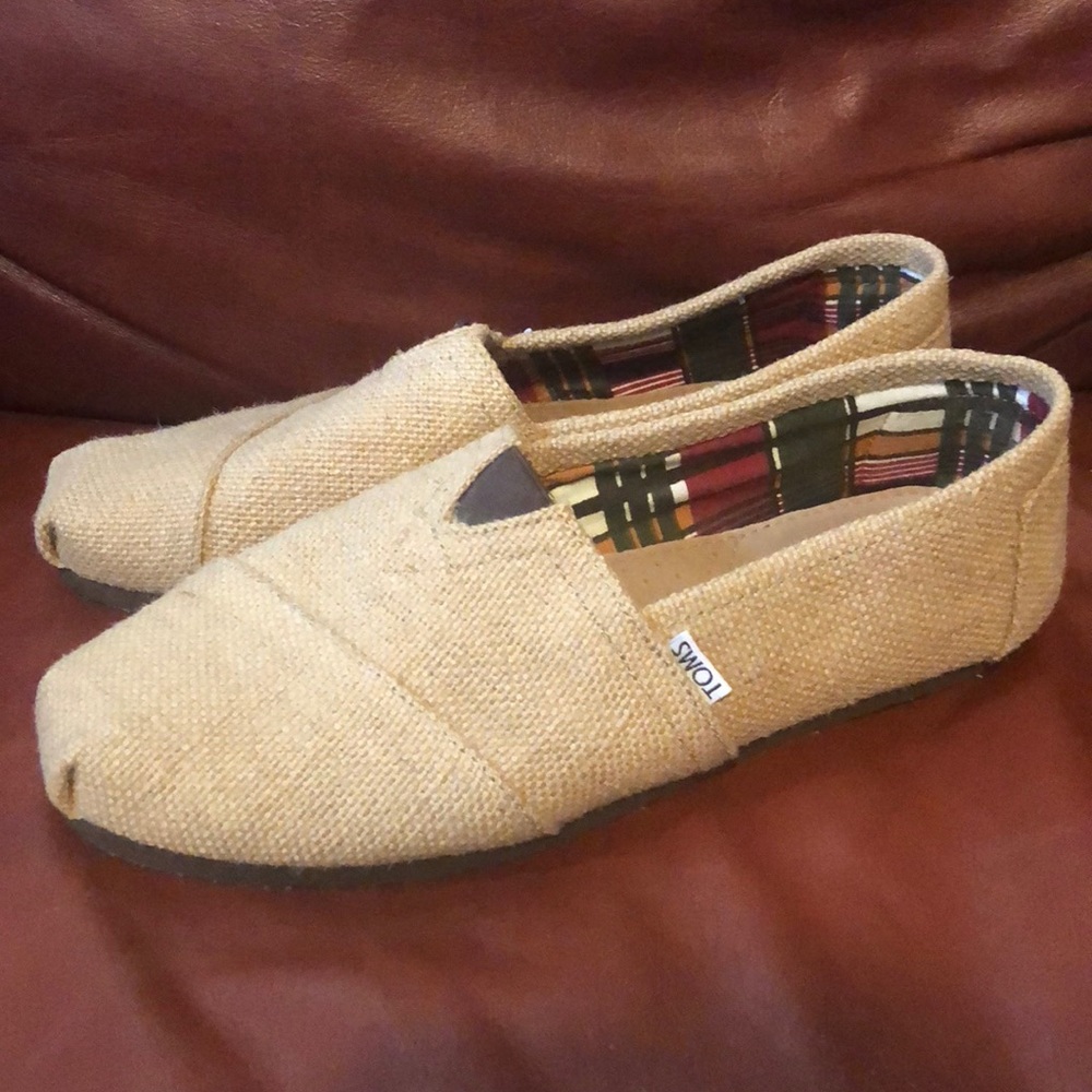 Men’s Burlap Toms